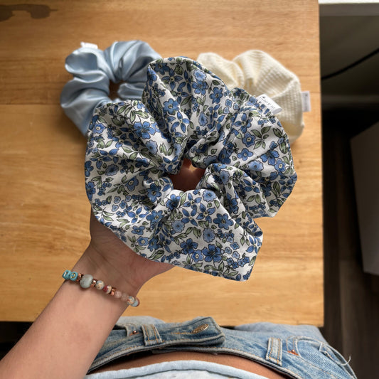 Fresh Start - Floral Scrunchie