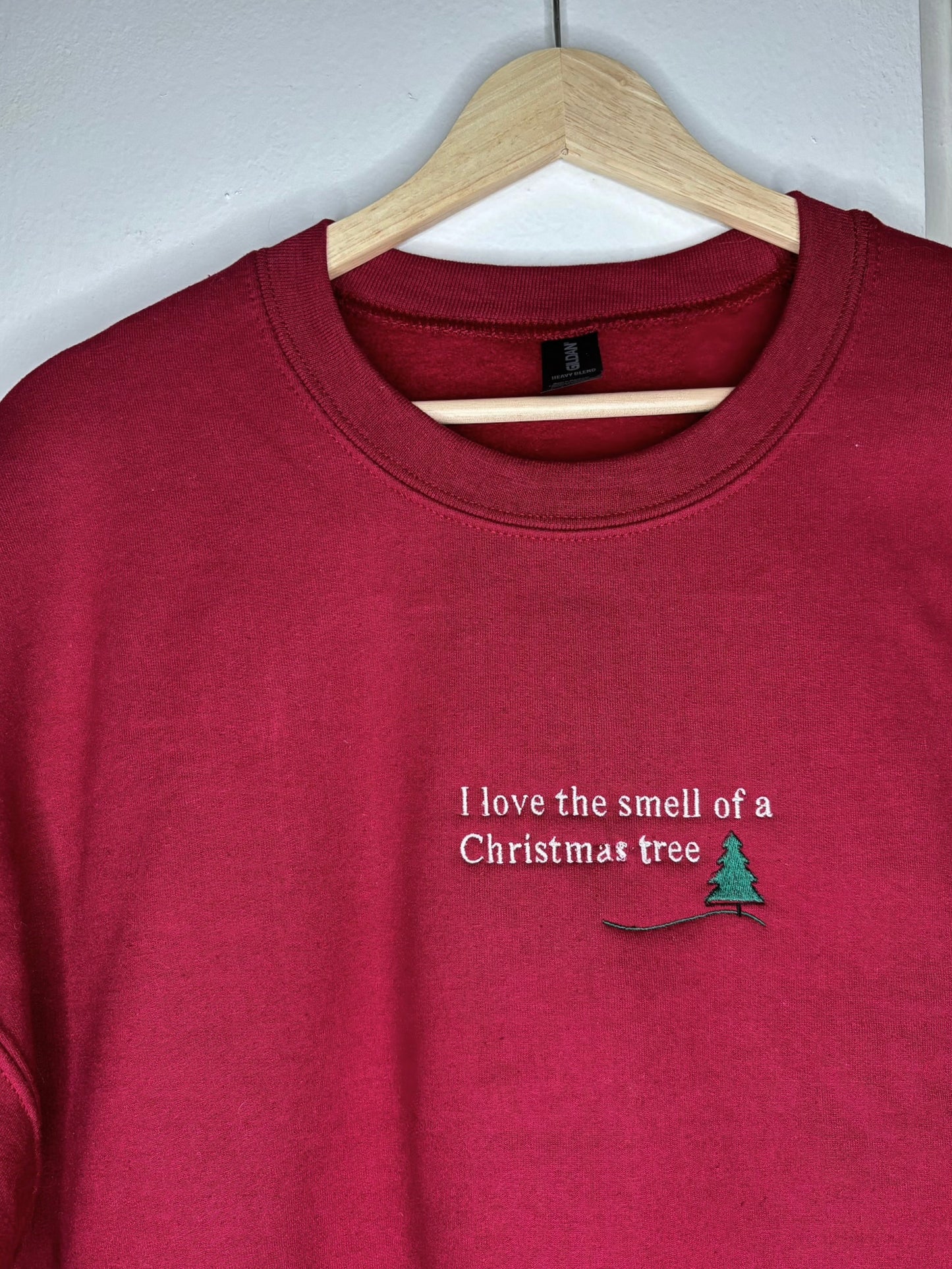 OOPS, I love the Smell of a Christmas Tree Crewneck🎄LARGE