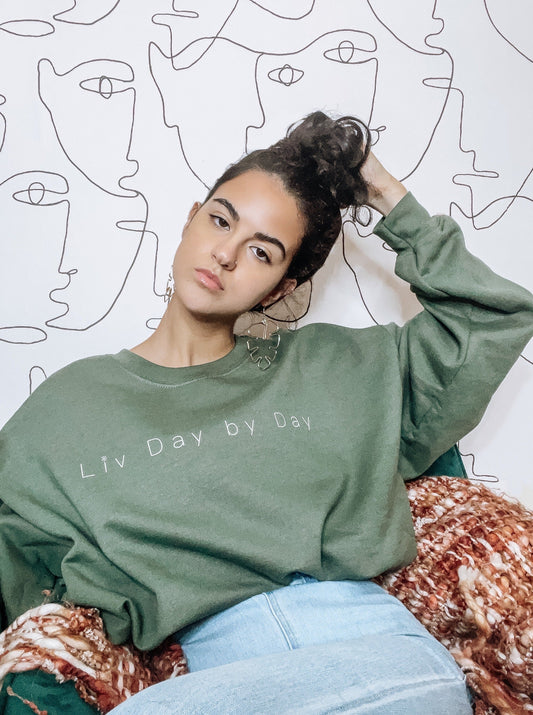 "Liv Day by Day" Crewneck