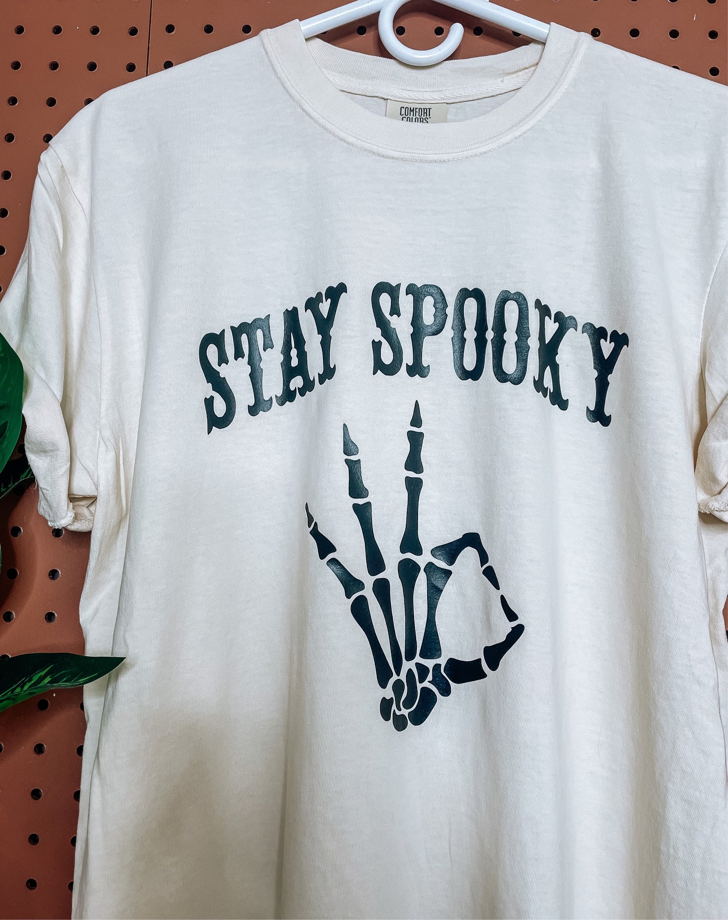 Ivory “Stay Spooky” T-Shirt